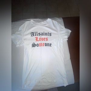 All Saints Loves Someone T - Shirt